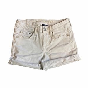 American Eagle Midi NeXt Level Stretch Jean Shorts